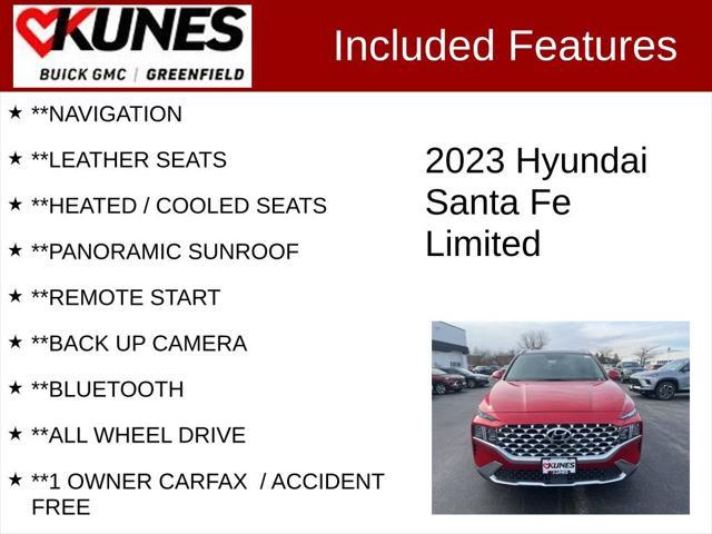 used 2023 Hyundai Santa Fe car, priced at $26,399