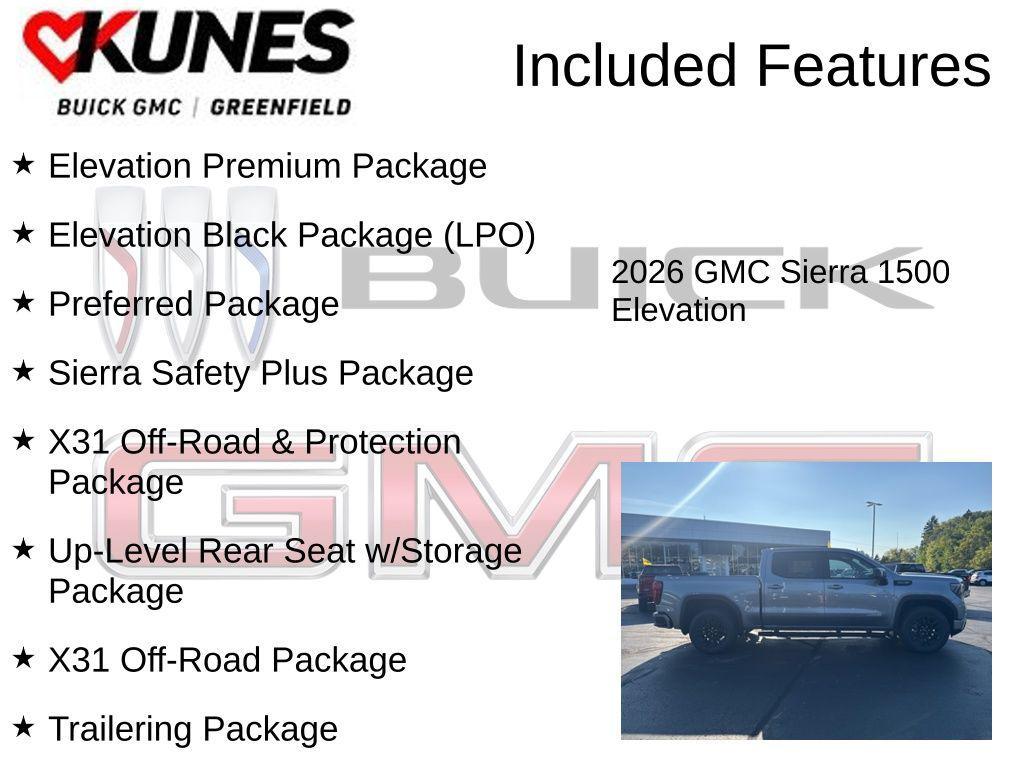 new 2026 GMC Sierra 1500 car, priced at $63,468
