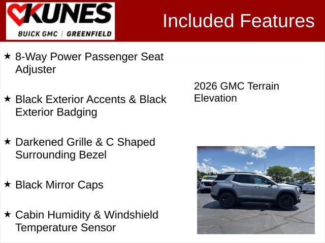 new 2026 GMC Terrain car, priced at $38,285