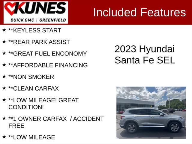 used 2023 Hyundai Santa Fe car, priced at $21,874