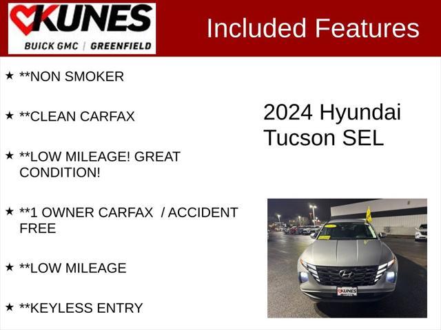 used 2024 Hyundai Tucson car, priced at $22,747