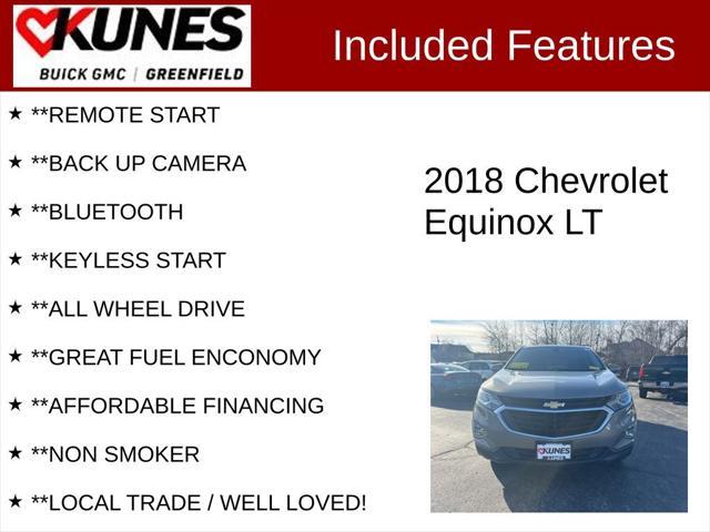 used 2018 Chevrolet Equinox car, priced at $14,599