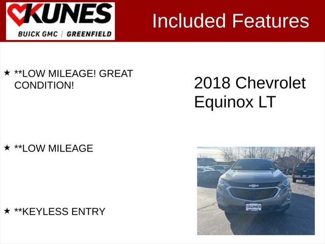 used 2018 Chevrolet Equinox car, priced at $14,599