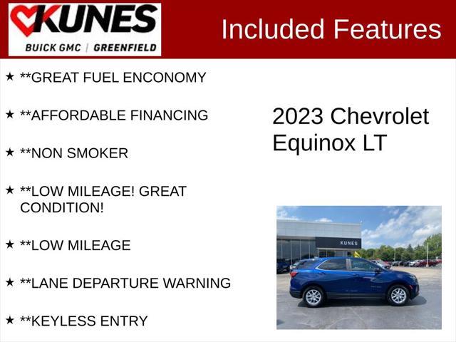 used 2023 Chevrolet Equinox car, priced at $23,299