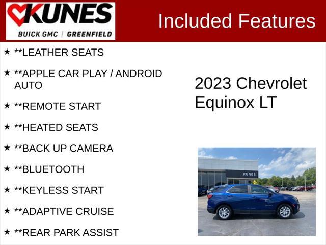 used 2023 Chevrolet Equinox car, priced at $23,299