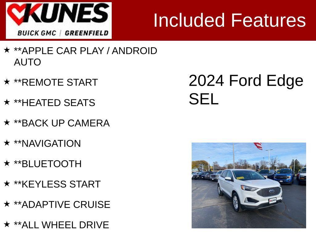 used 2024 Ford Edge car, priced at $24,699