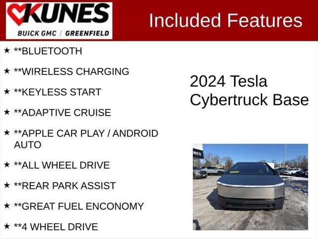 used 2024 Tesla Cybertruck car, priced at $89,995