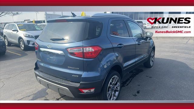 used 2021 Ford EcoSport car, priced at $17,899