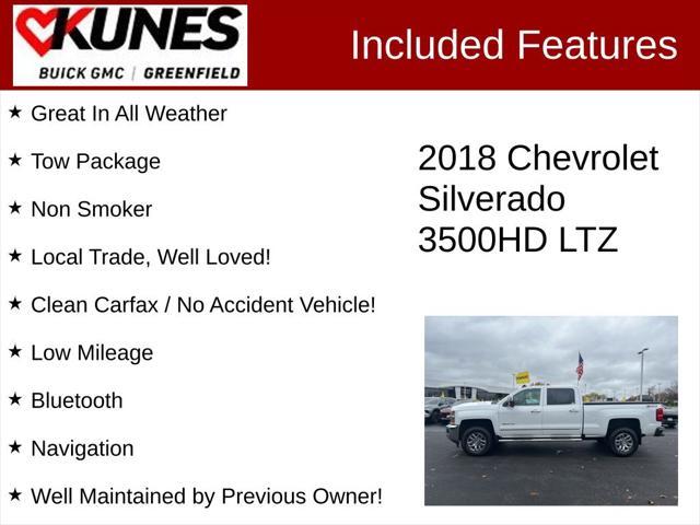 used 2018 Chevrolet Silverado 3500 car, priced at $37,477