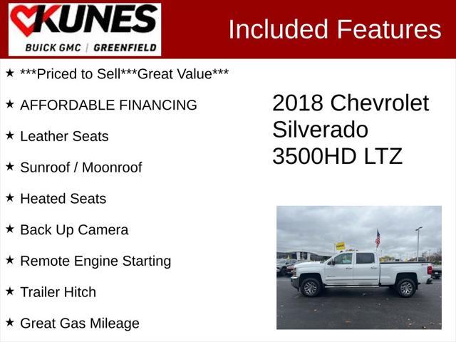 used 2018 Chevrolet Silverado 3500 car, priced at $37,477