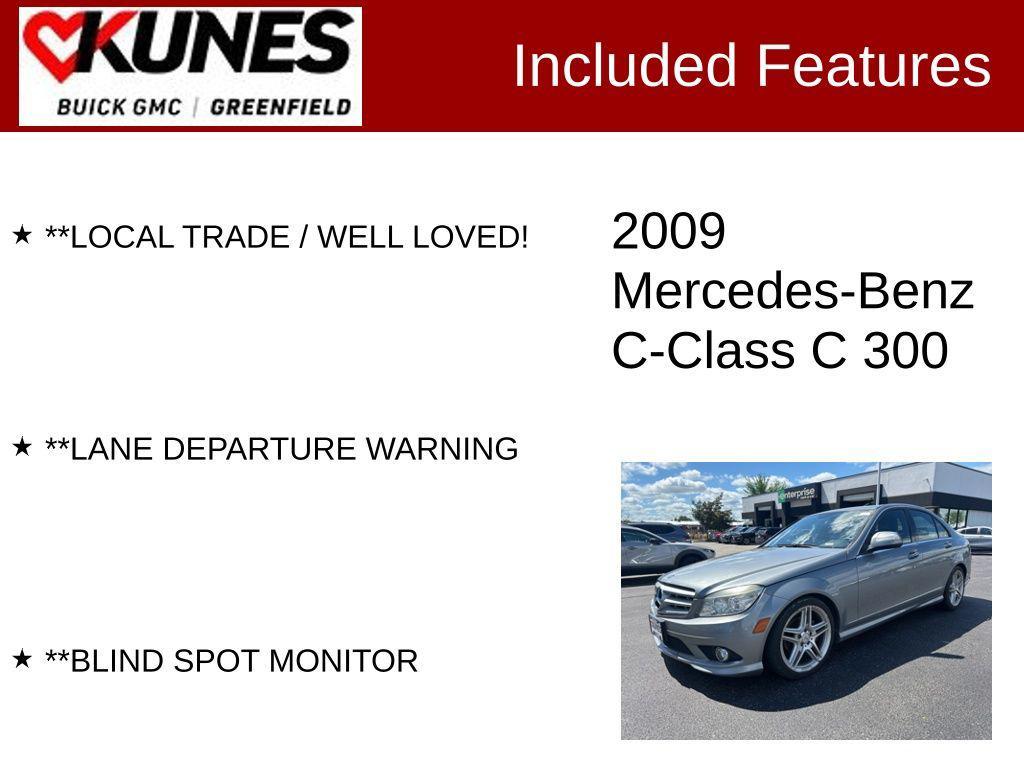used 2009 Mercedes-Benz C-Class car, priced at $5,995