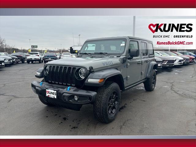 used 2023 Jeep Wrangler 4xe car, priced at $27,385