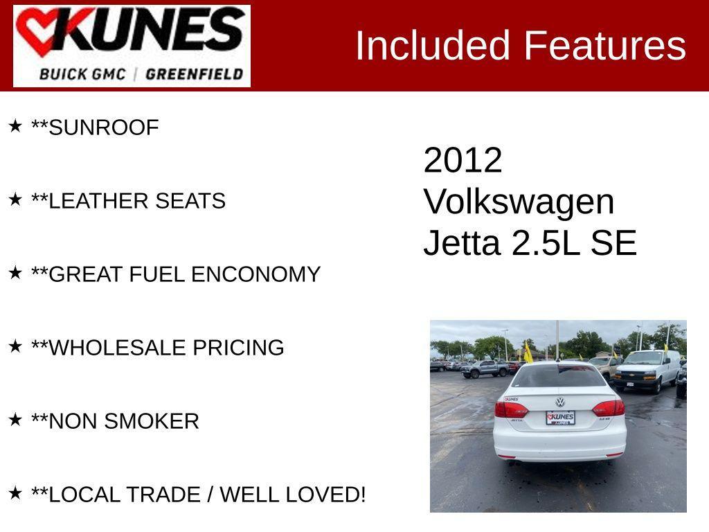 used 2012 Volkswagen Jetta car, priced at $5,799