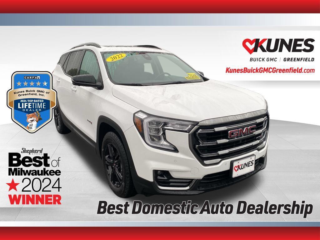used 2022 GMC Terrain car, priced at $25,599