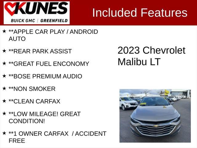 used 2023 Chevrolet Malibu car, priced at $17,977