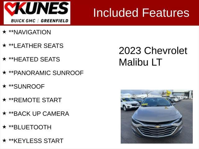 used 2023 Chevrolet Malibu car, priced at $17,977