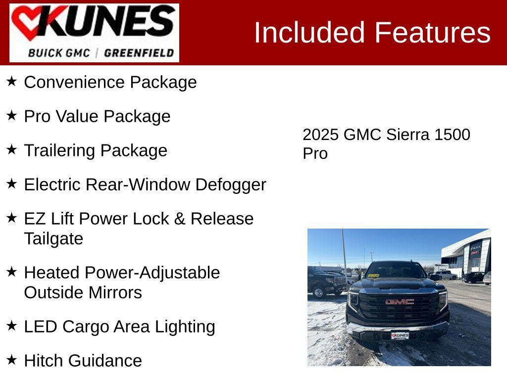 new 2025 GMC Sierra 1500 car, priced at $35,868