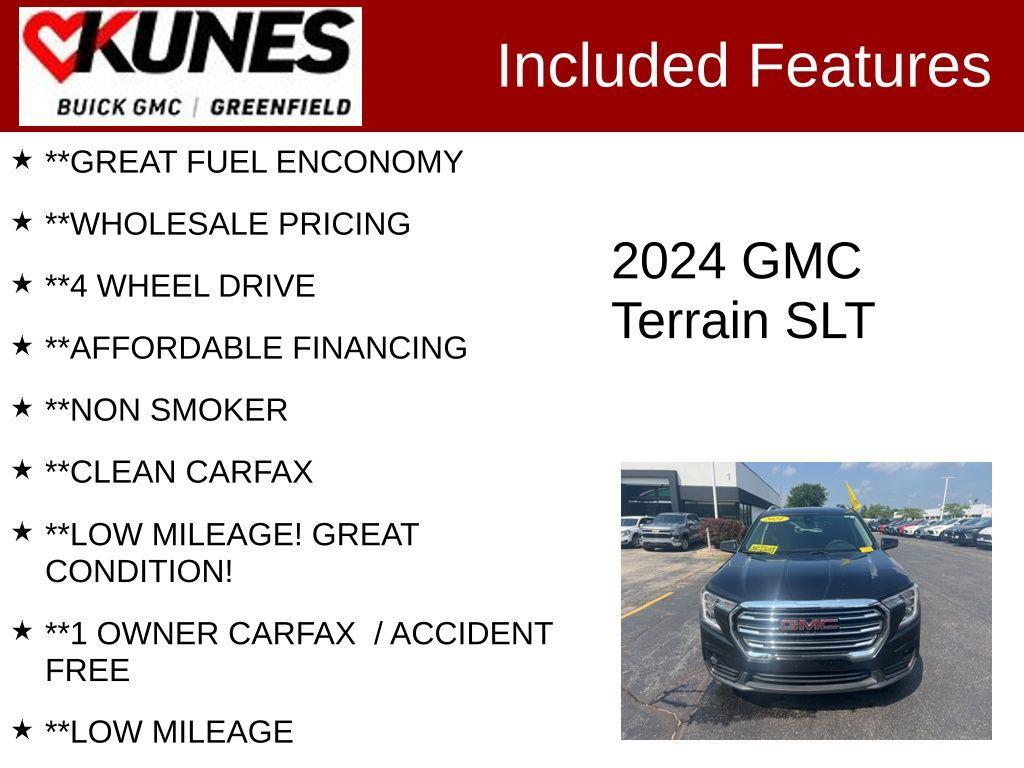used 2024 GMC Terrain car, priced at $27,499