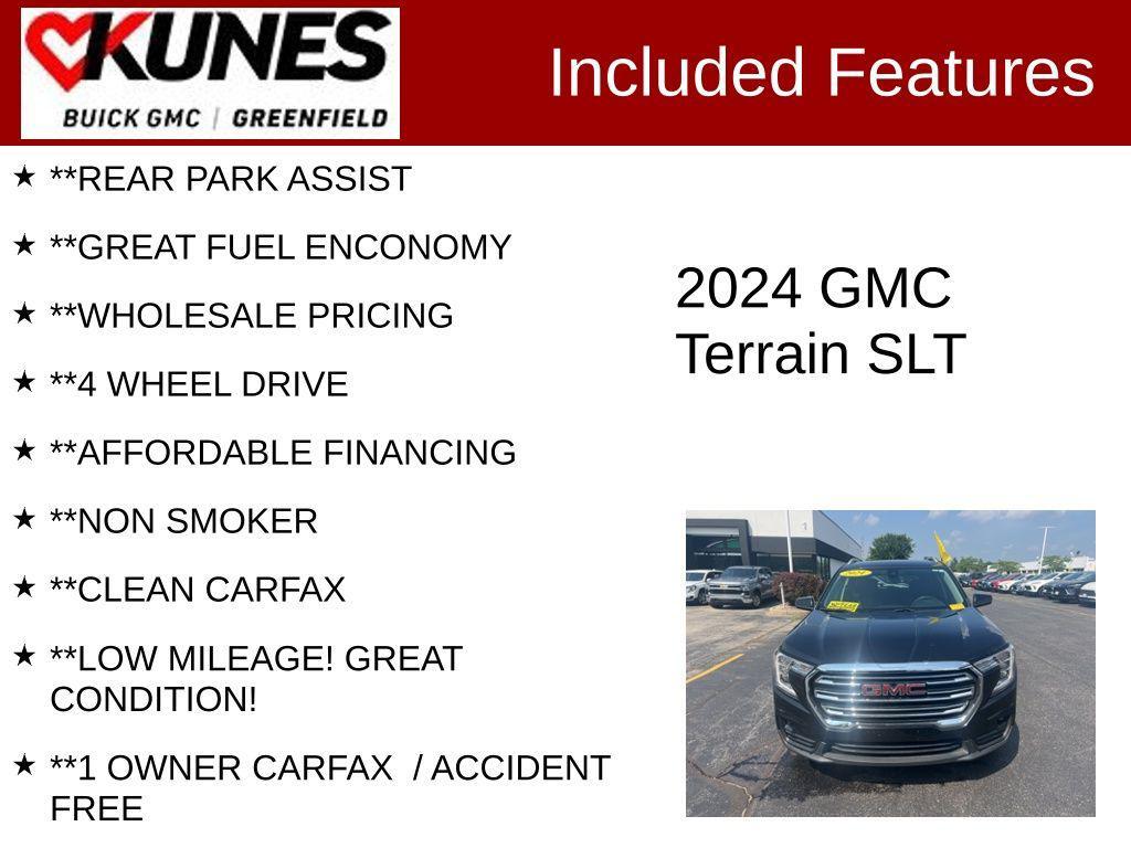 used 2024 GMC Terrain car, priced at $26,599
