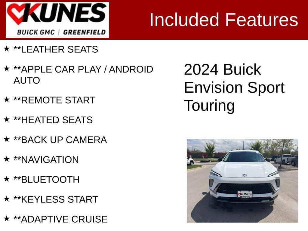 used 2024 Buick Envision car, priced at $28,799