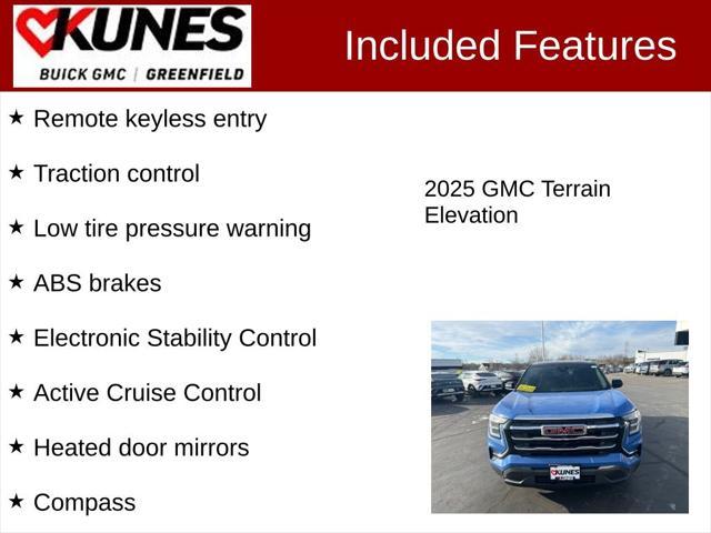 new 2025 GMC Terrain car, priced at $34,385