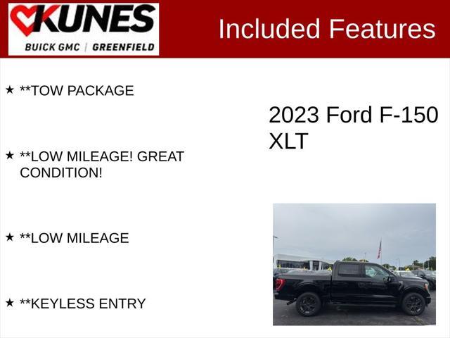 used 2023 Ford F-150 car, priced at $39,599