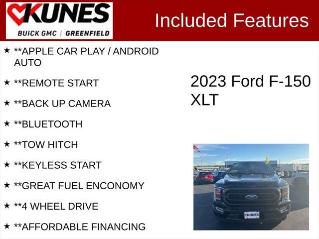used 2023 Ford F-150 car, priced at $41,995