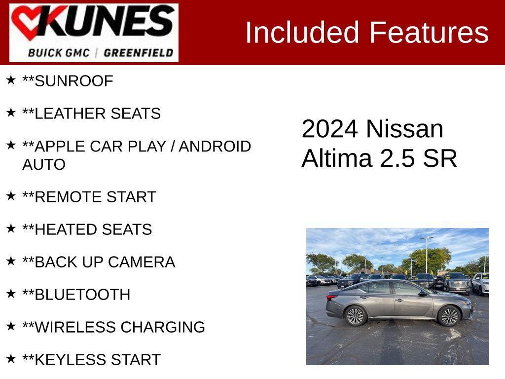 used 2024 Nissan Altima car, priced at $21,599