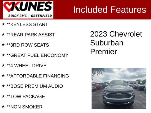 used 2023 Chevrolet Suburban car, priced at $49,799
