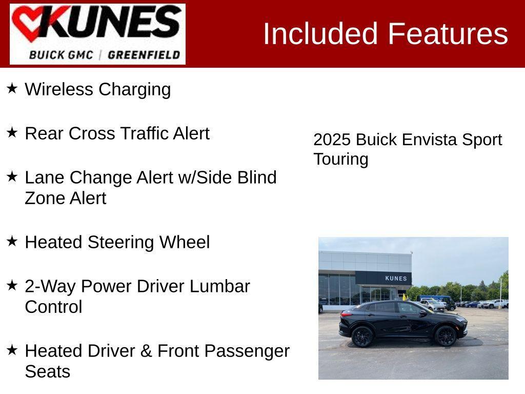 new 2025 Buick Envista car, priced at $27,139