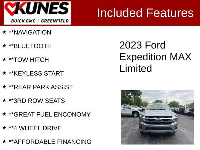used 2023 Ford Expedition Max car, priced at $42,499