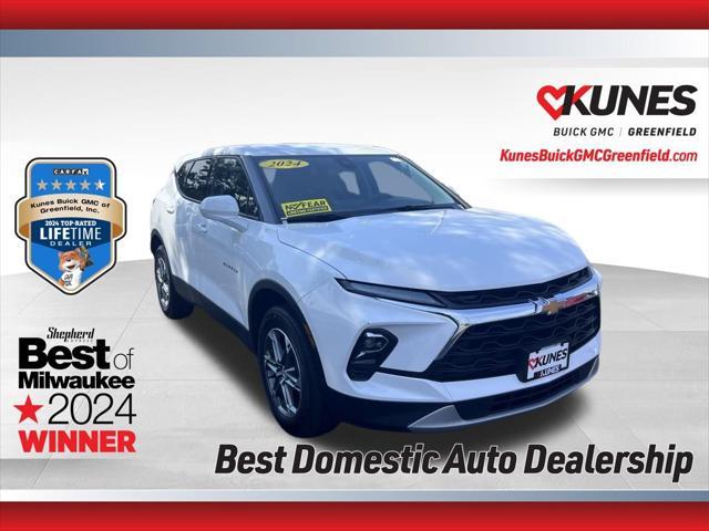 used 2024 Chevrolet Blazer car, priced at $29,777