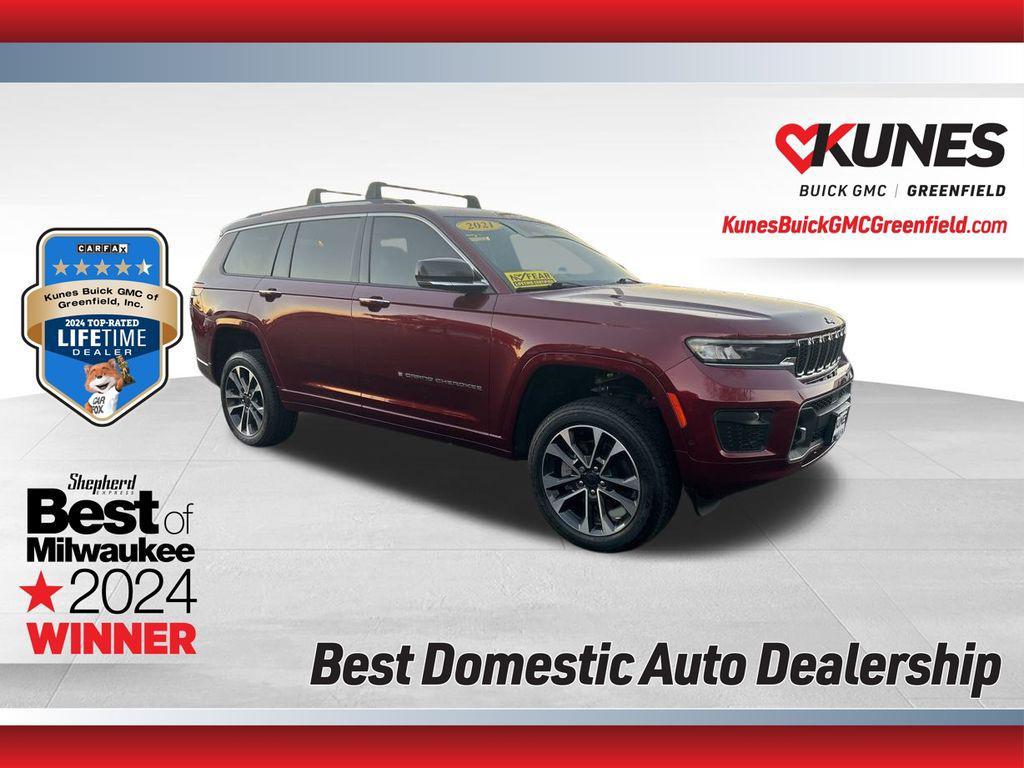 used 2021 Jeep Grand Cherokee L car, priced at $28,920