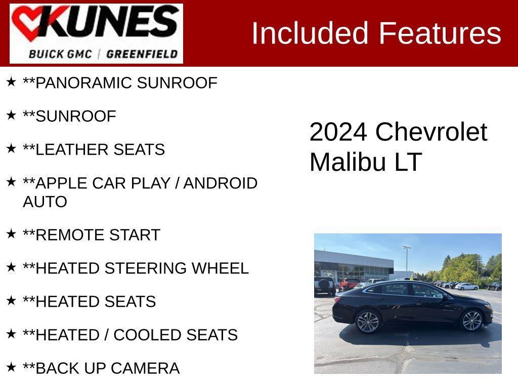 used 2024 Chevrolet Malibu car, priced at $24,399