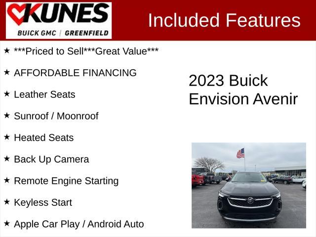 used 2023 Buick Envision car, priced at $39,977