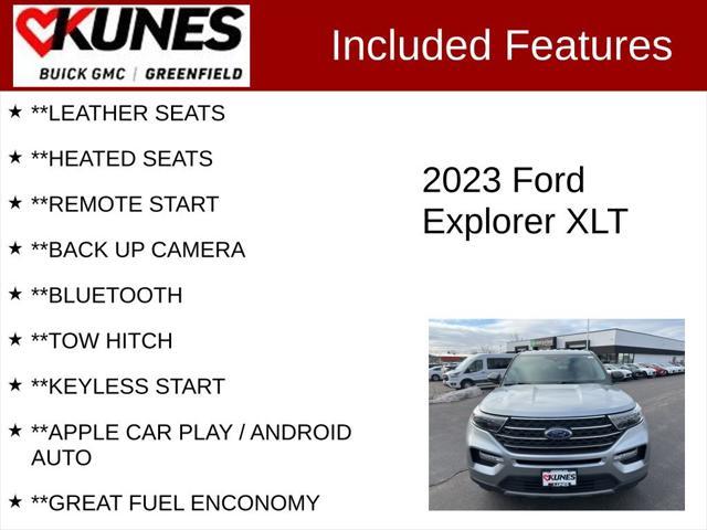 used 2023 Ford Explorer car, priced at $28,499