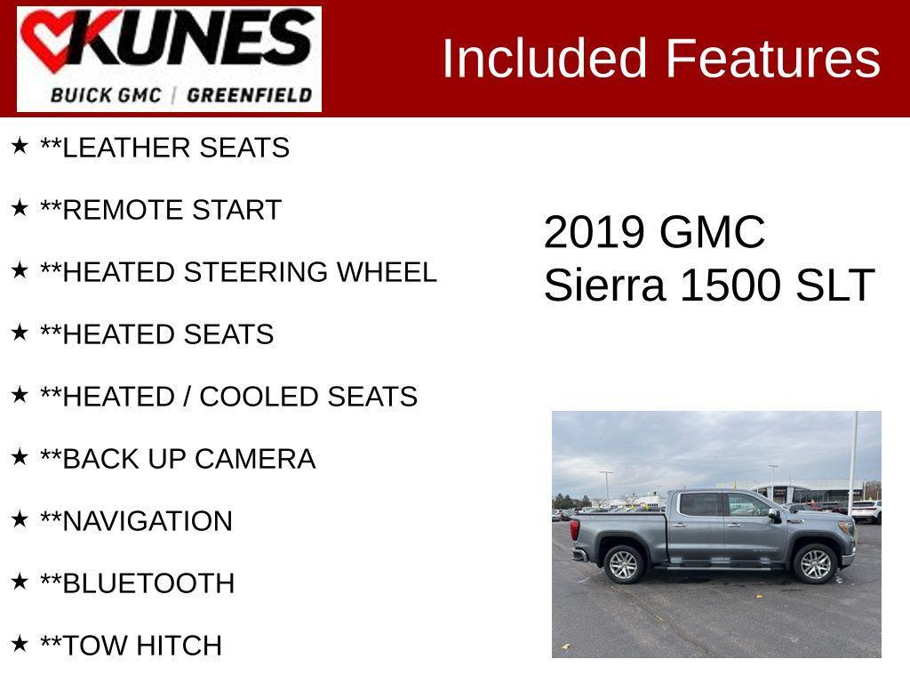 used 2019 GMC Sierra 1500 car, priced at $36,599