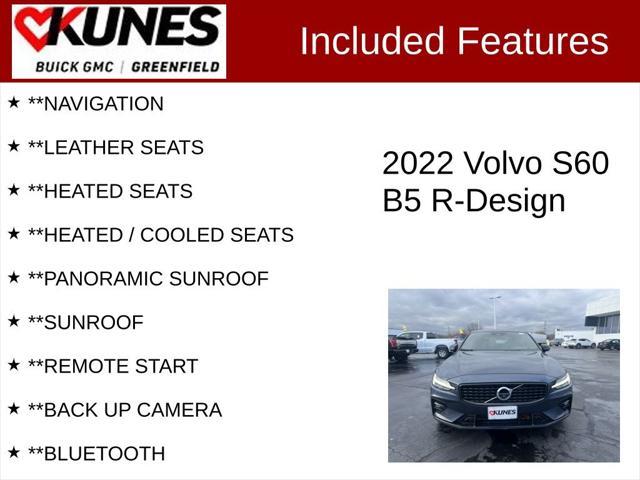 used 2022 Volvo S60 car, priced at $23,995