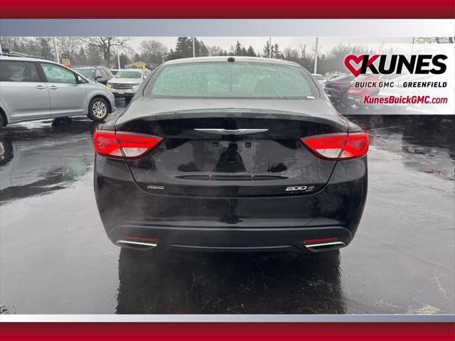 used 2015 Chrysler 200 car, priced at $8,995