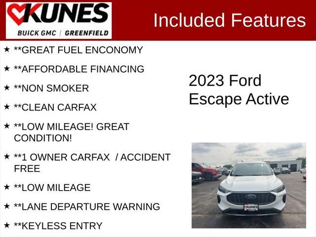 used 2023 Ford Escape car, priced at $21,399