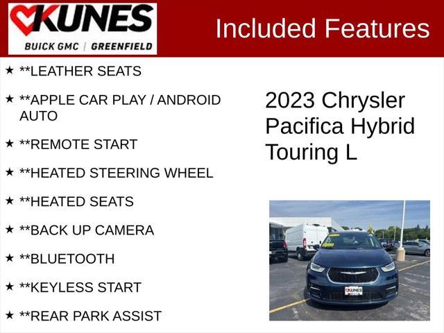 used 2023 Chrysler Pacifica Hybrid car, priced at $26,995