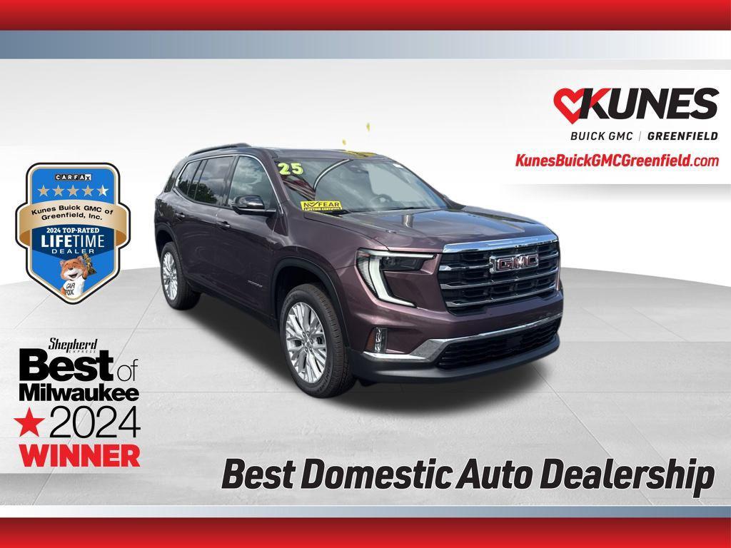 new 2025 GMC Acadia car, priced at $49,486