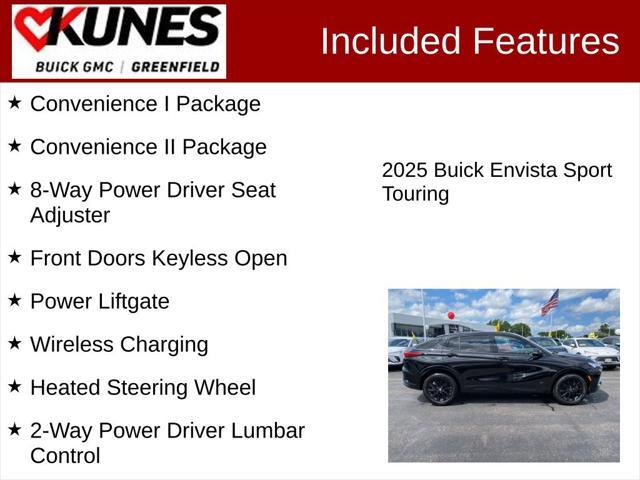 new 2025 Buick Envista car, priced at $28,448