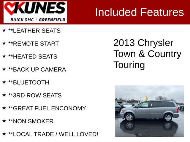 used 2013 Chrysler Town & Country car, priced at $9,999