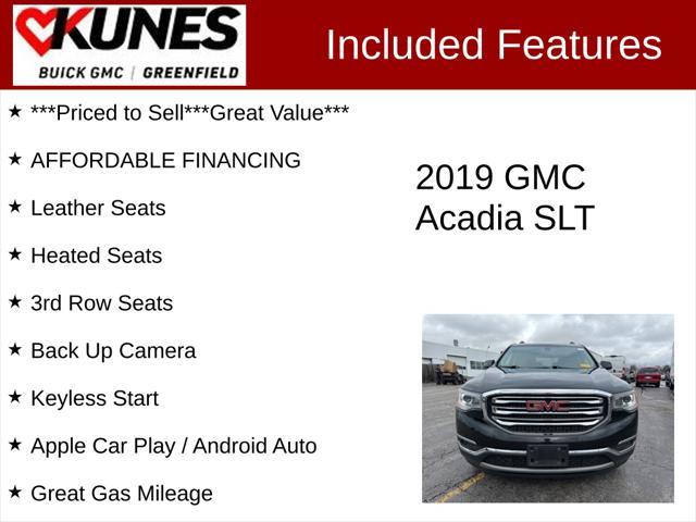 used 2019 GMC Acadia car, priced at $24,977