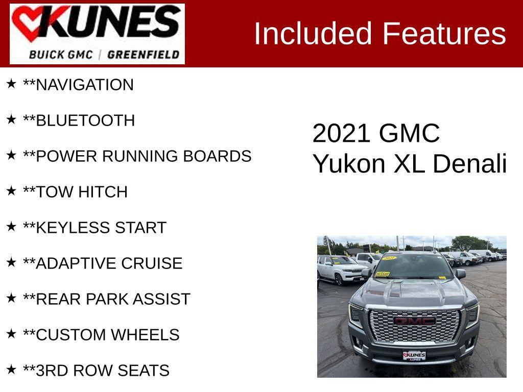 used 2021 GMC Yukon XL car, priced at $41,955