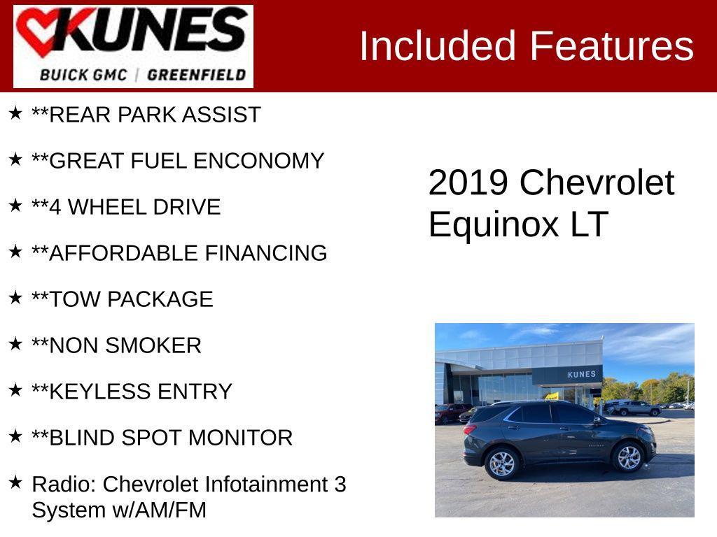 used 2019 Chevrolet Equinox car, priced at $13,499