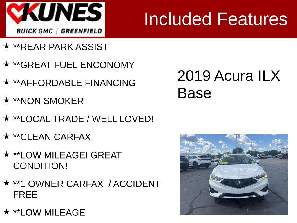used 2019 Acura ILX car, priced at $25,699
