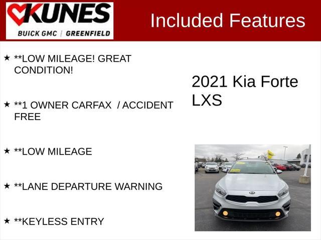 used 2021 Kia Forte car, priced at $13,777