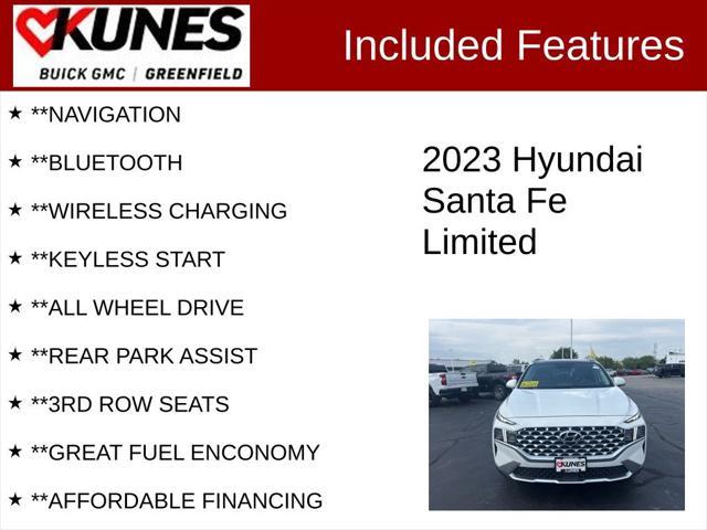 used 2023 Hyundai Santa Fe car, priced at $26,599